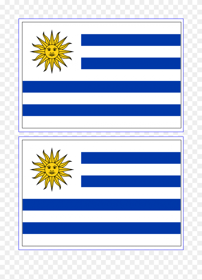 2480x3508 Uruguay Flag - Uruguay Flag PNG