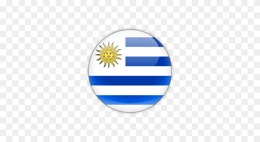 400x400 Значок Флага Уругвая Прозрачный Png - Флаг Уругвая Png