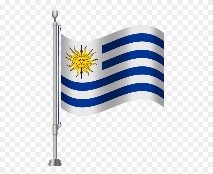 480x626 Bandera De Uruguay Png - Bandera Png