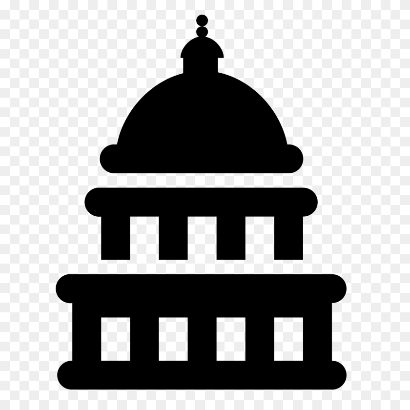 1600x1600 Us Capitol Icon - Capitol Building PNG