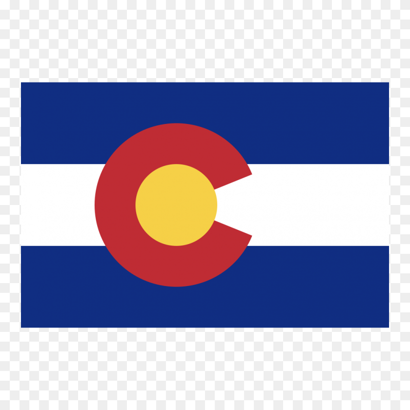 1024x1024 Us Co Colorado Icono De La Bandera - Bandera Americana Emoji Png
