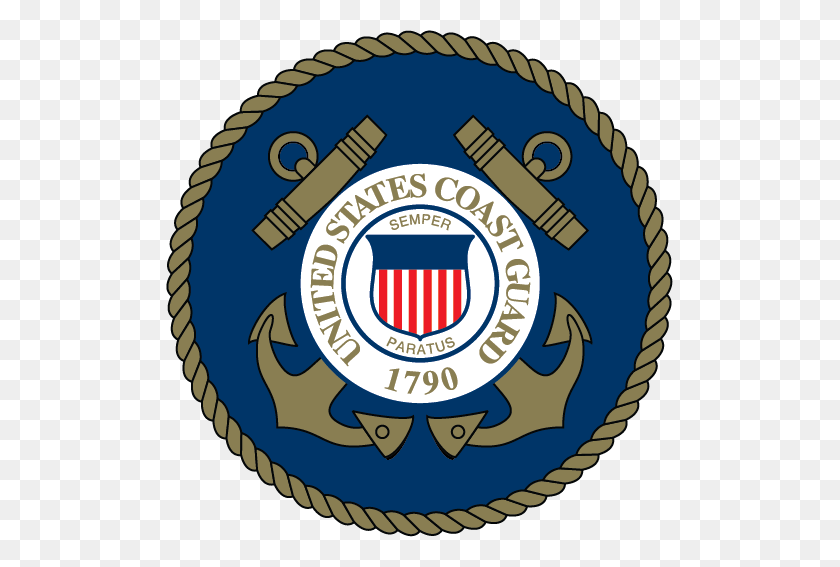 507x507 Us Coast Guard Emblem Clip Art Clipart - Coast Clipart