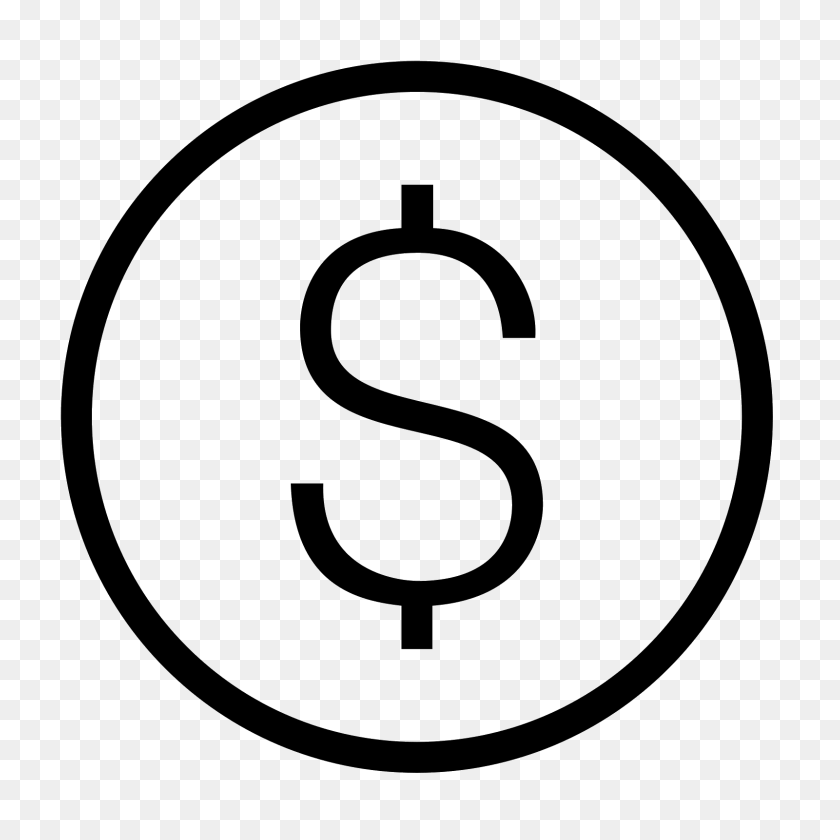 1600x1600 Us Dollar Icon - Dolar PNG