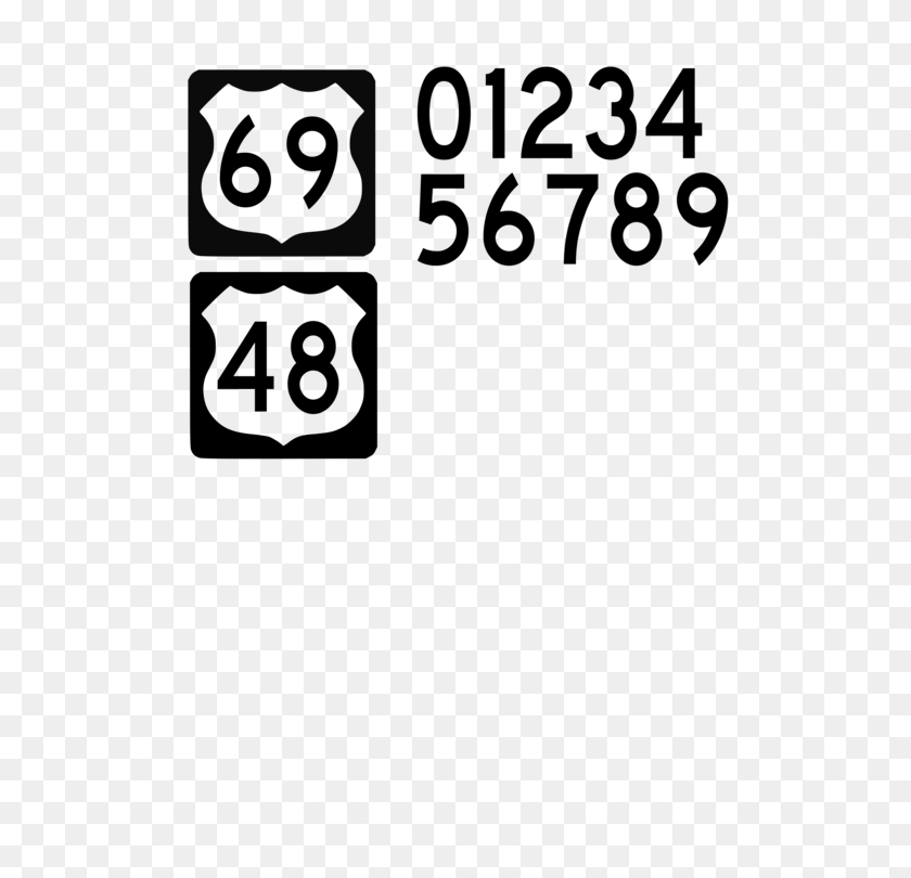 530x750 Us Numbered Highways Controlled Access Highway Us Interstate - Interstate Clipart