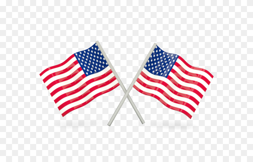 640x480 Usa American Flag Clip Art - American Flag Black And White Clipart