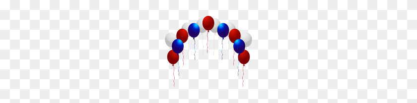 180x148 Usa Balloons Png Clip Art Image - Balloons Clipart PNG