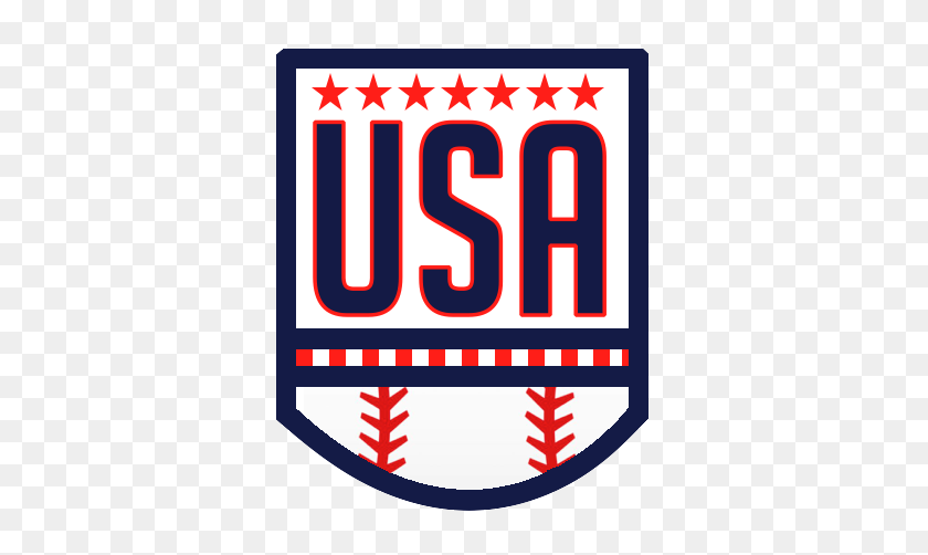 392x442 Usa Baseball - Baseball Logo PNG