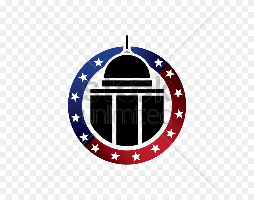 600x600 Usa Capitol Building Vector Image - Capitol Building PNG