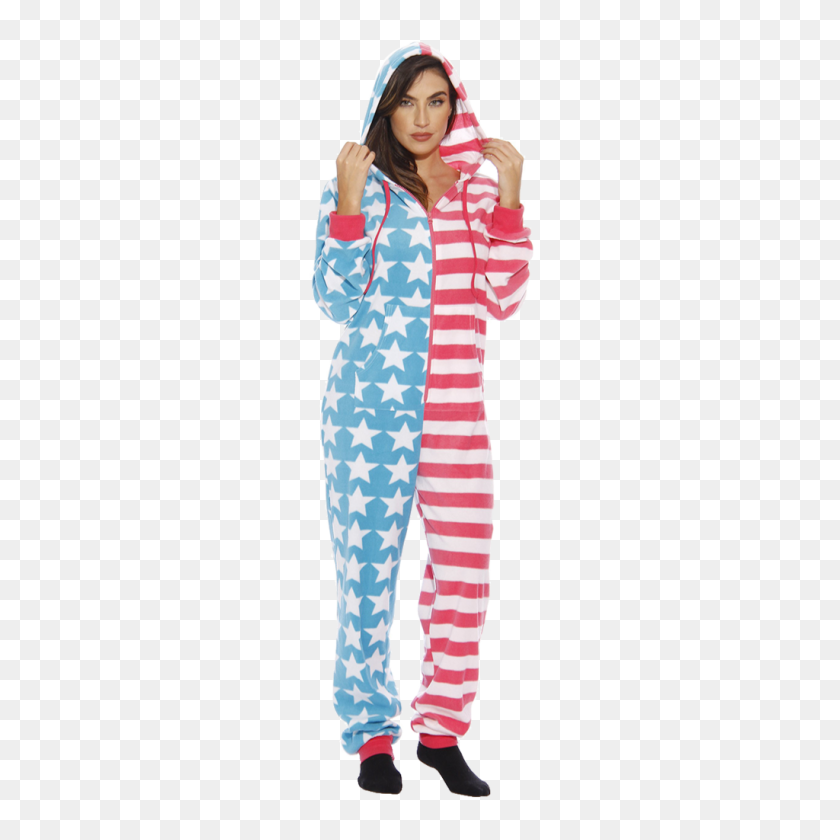 1024x1024 Usa Flag Adult Pajamas - Pajamas PNG