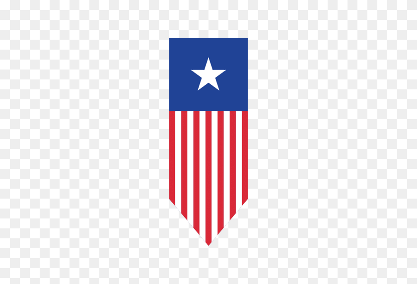 512x512 Bandera De Estados Unidos Punta De Flecha De La Cinta - Bandera Estadounidense Png Transparente