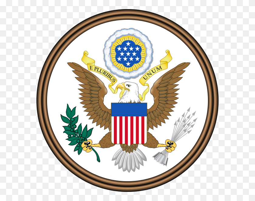 600x600 Usa Gerb, Coat Of Arms Usa Png Image Free Download - House Of Representatives Clipart