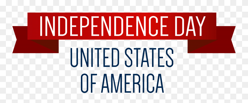 8000x3002 Usa Independence Day Banner Png Clip Art Gallery - Free Independence Day Clipart