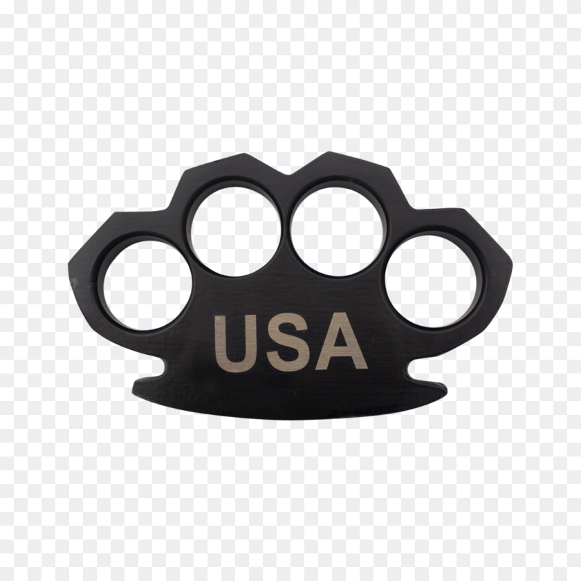 1024x1024 Usa Steam Punk Black Solid Steel Knuckles - Brass Knuckles Clipart