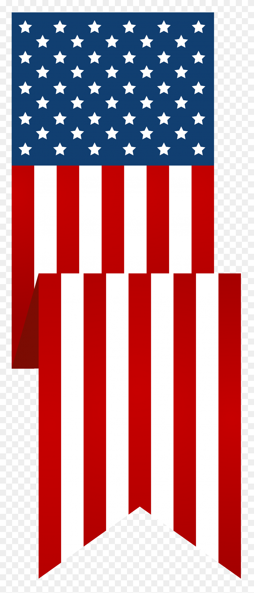 3280x8000 Bandera De Estados Unidos Png Clipart - Banner Vertical Clipart