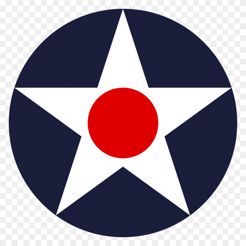 1024x1024 Usaac Roundel - Us Air Force Clipart