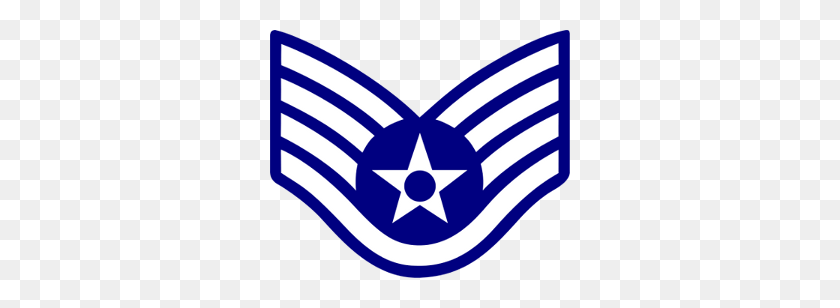 300x248 Usaf Air Force Staff Sergeant Rank E Decal - Air Force Emblem Clip Art