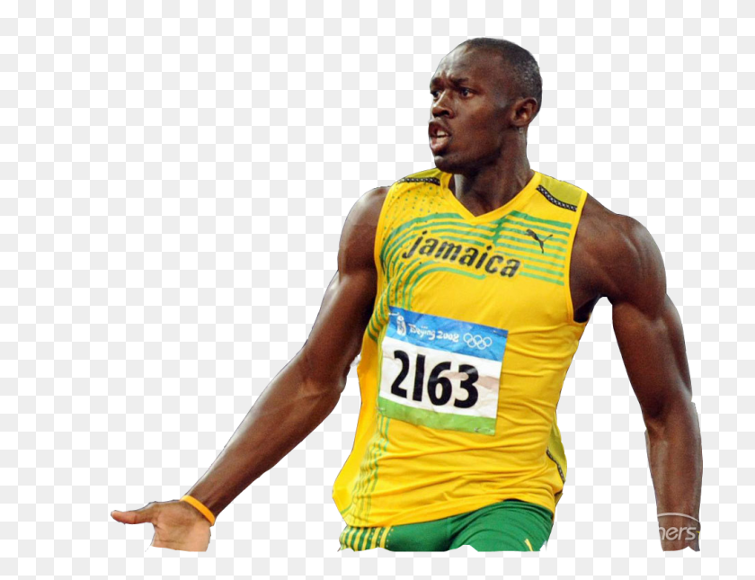 1024x768 Usain Bolt Png Clipart - Athlete PNG