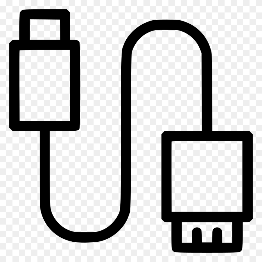 980x980 Usb Cable Png Icon Free Download - Cable PNG