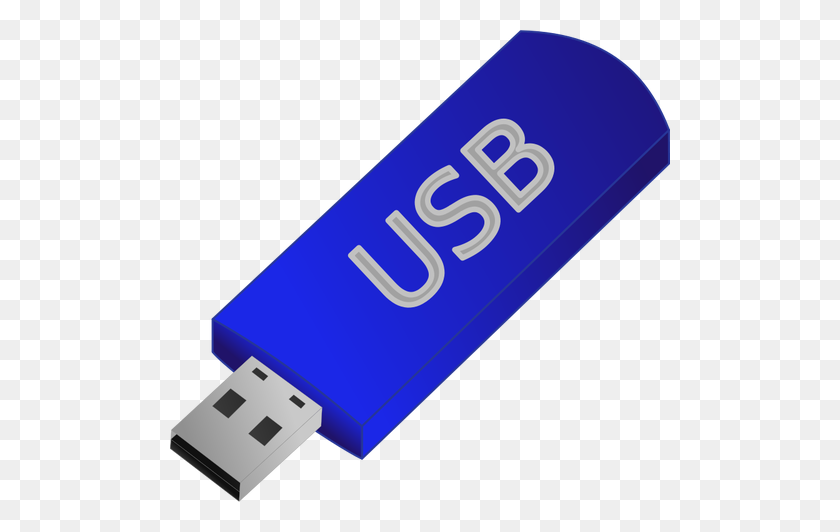 500x472 Usb Memory Stick Vector Clipart - In Loving Memory Clipart