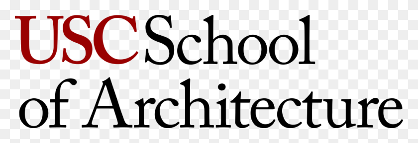 1024x300 Usc School Of Architecture Logo - Usc Logo PNG