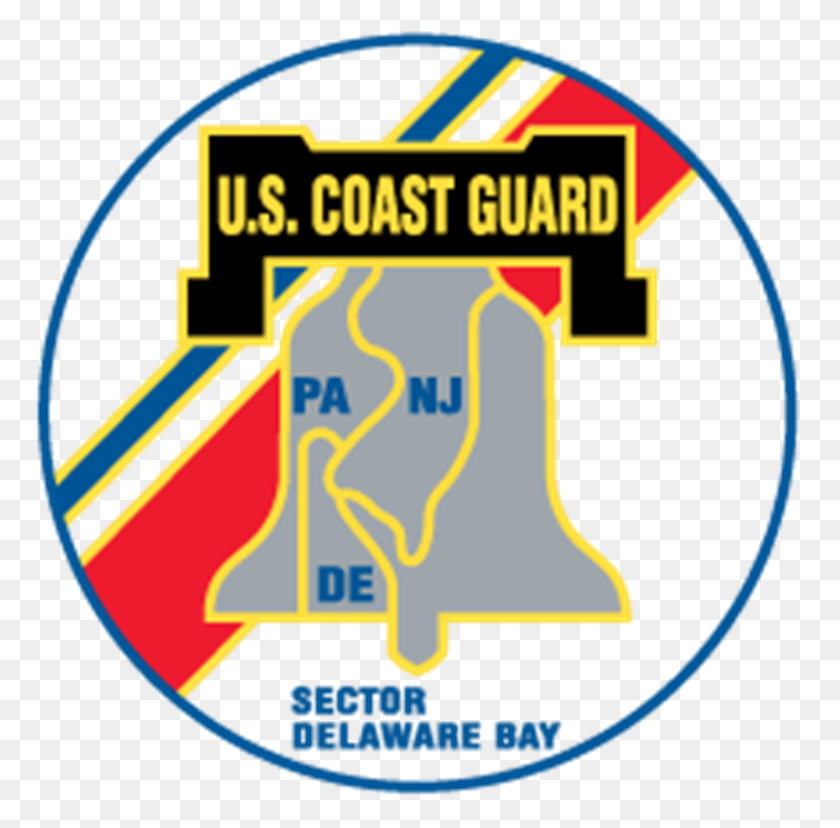 768x768 Uscg Quinto Distrito Sector De La Bahía De Delaware - La Guardia Costera Logotipo Png