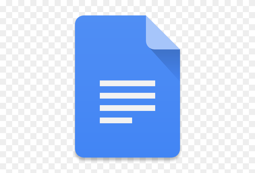 512x512 Use Google Docs For Class Assignments - PNG To Doc