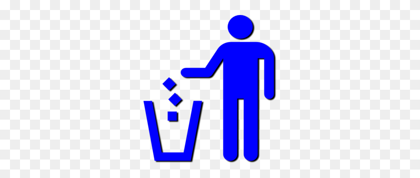 266x297 Use Trash Sign Clip Art - Take Out The Trash Clipart