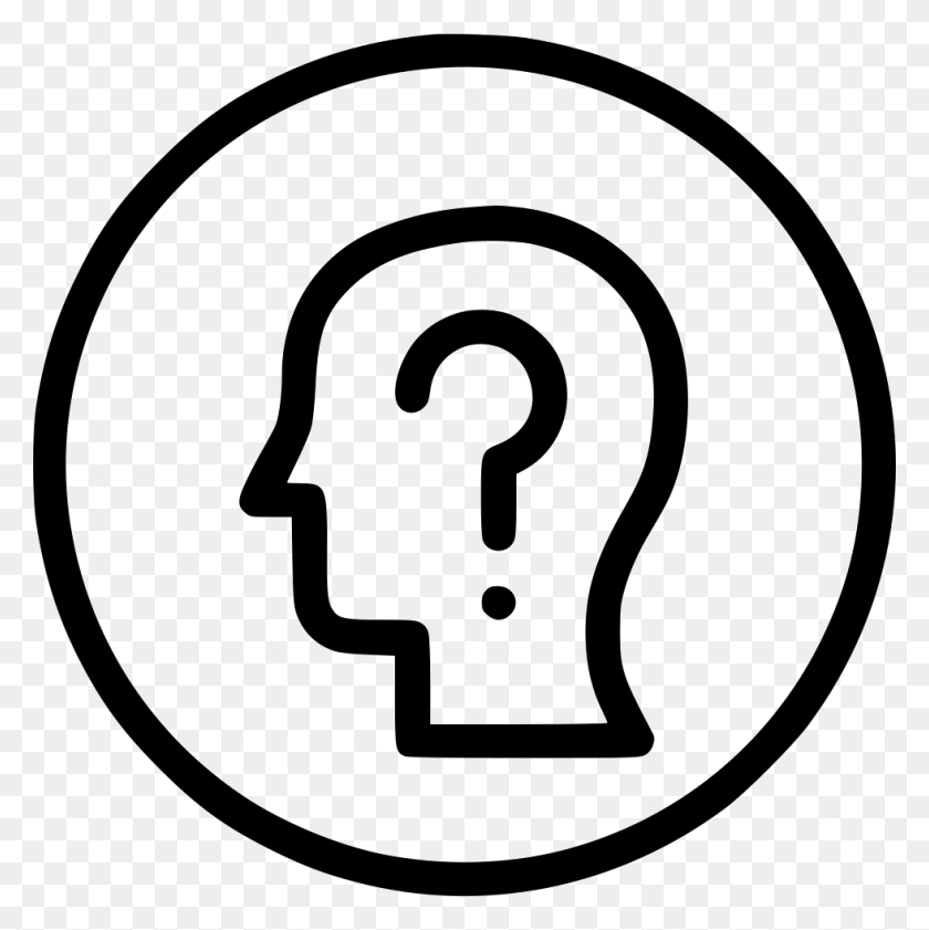 980x982 User Answer Question Confused Png Icon Free Download - Confused PNG