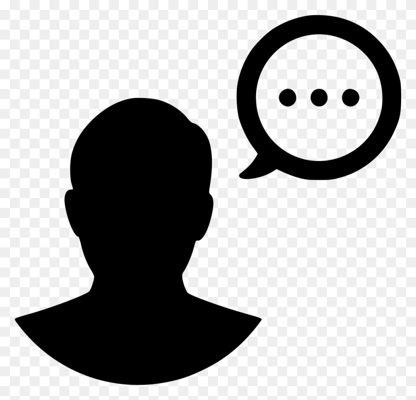 980x940 User Person Speech Communication Monologue Message Comment Png - Comment Icon PNG