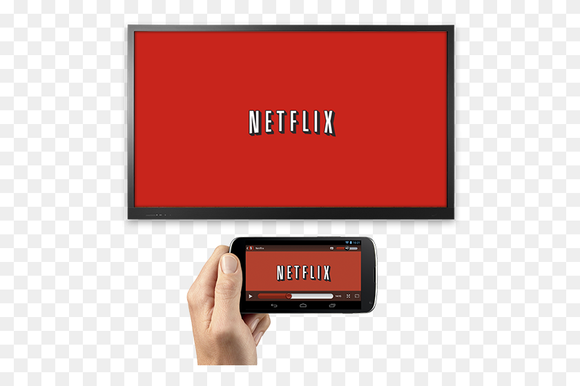 541x500 Using Netlfix App To Watch Your Favorite Movies On Chromecast - Chromecast PNG