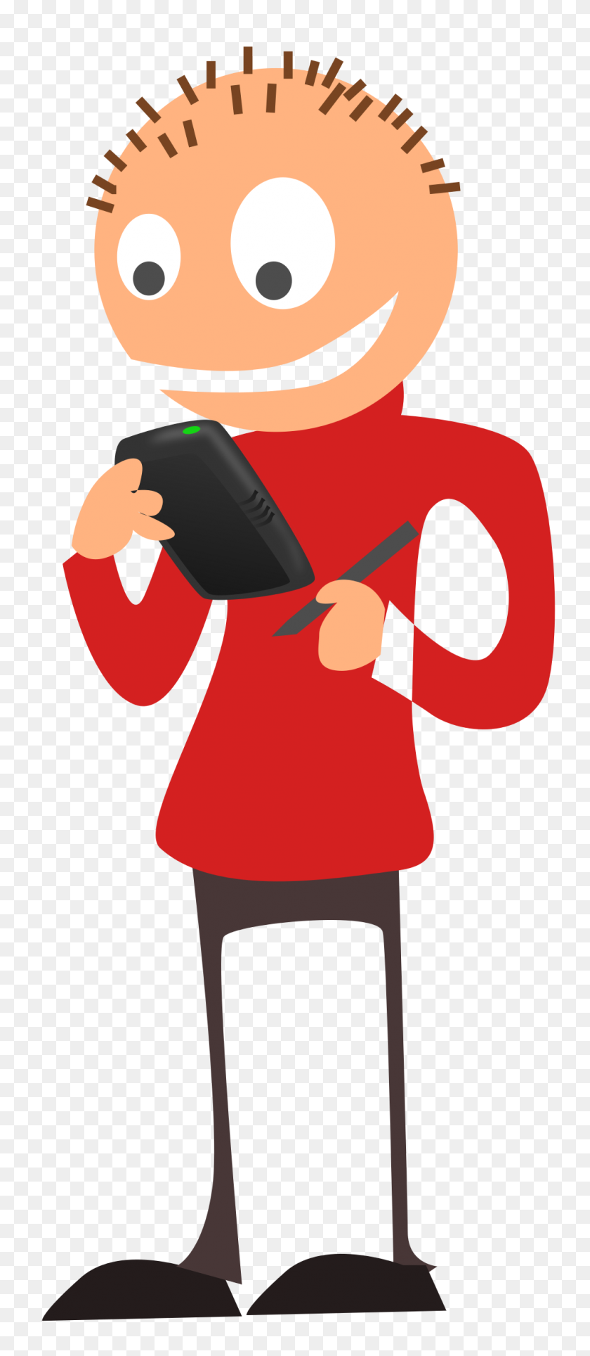 1002x2400 Using People Clipart Collection - Person Talking On Phone Clipart
