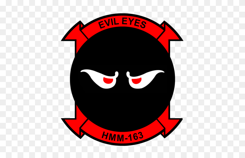 458x480 Usmc Hmm Evil Eyes Sticker Military, Law Enforcement - Usmc PNG