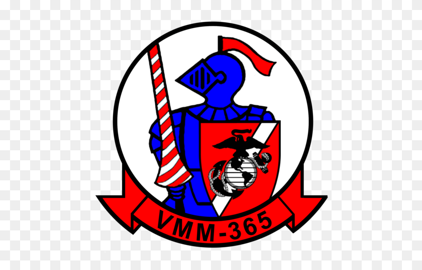 480x479 Usmc Vmm Blue Knights Sticker Military, Law Enforcement - Usmc Logo Clip Art