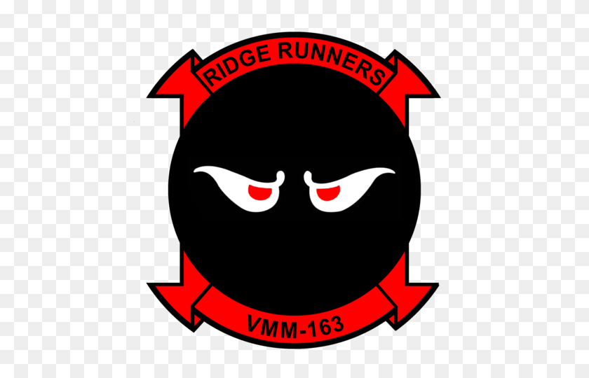 458x480 Наклейка Usmc Vmm Ridge Runners Военные, Правоохранительные Органы - Клипарт С Логотипом Usmc