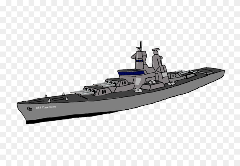 864x576 Uss Constitution - Battleship PNG