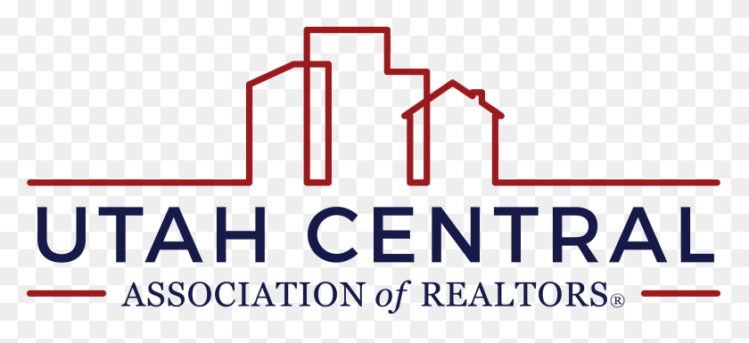 2388x997 Asociación Central De Utah De Agentes Inmobiliarios De La Asociación Central De Utah - Agente De Bienes Raíces Logotipo De Mls Png