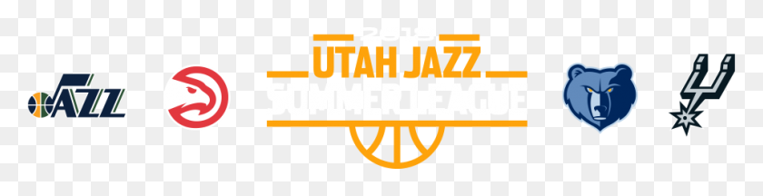 955x191 Utah Jazz De La Liga De Verano De Utah Jazz - Utah Jazz Logotipo Png
