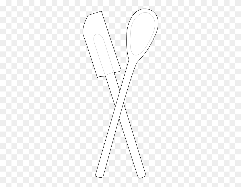 264x594 Utensils Clip Art - Measuring Spoons Clipart