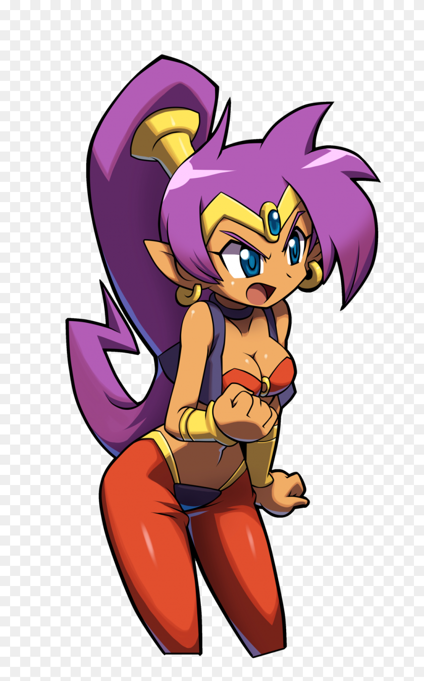 1024x1692 V - Shantae PNG