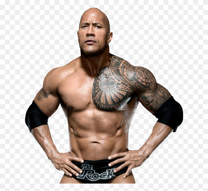 640x710 V - The Rock PNG