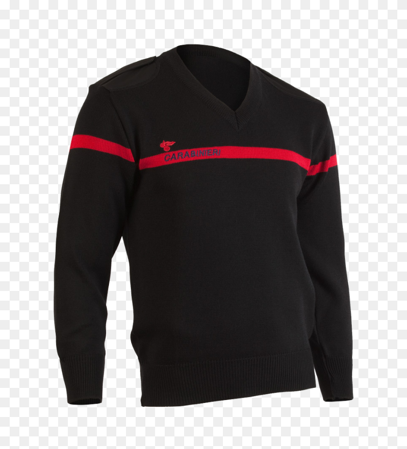 900x1000 V Neck Sweater Carabinieri - Sweater PNG