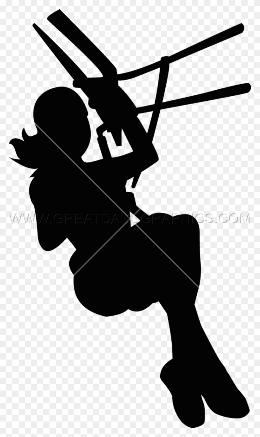 825x1428 Vacation Zip Line Production Ready Artwork For T Shirt Printing - Vacation Clipart Black And White