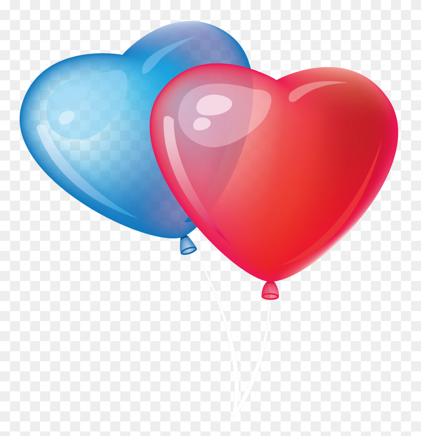 2707x2808 Valentine Balloons Png - Pink Balloon PNG