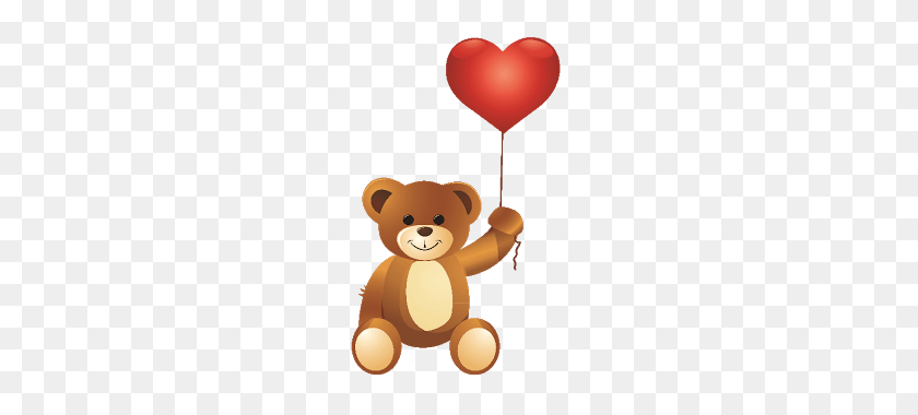 320x320 Valentine Bear Cliparts - Cute Bear PNG