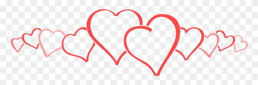 1969x550 Valentine Hearts Banner - Valentine Hearts Clip Art