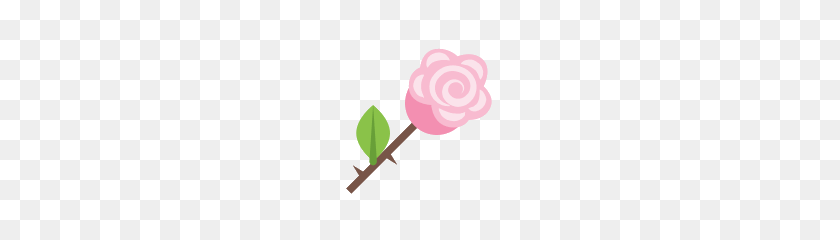 180x180 Valentine Icons - Rose Outline PNG