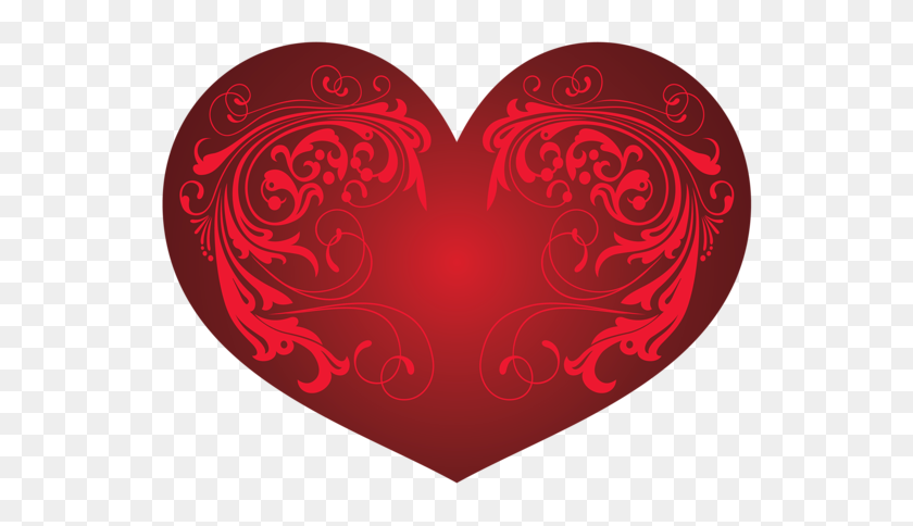 600x424 Valentine Love Heart, Red And Clip Art - Brainstorm Clipart