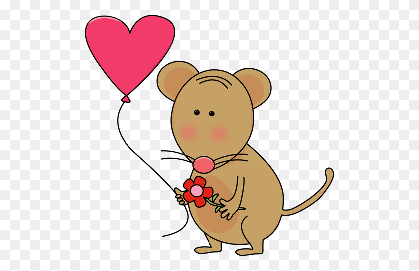 500x483 Valentine Mouse Valentine's Day Clip Art - Disney Valentine Clipart