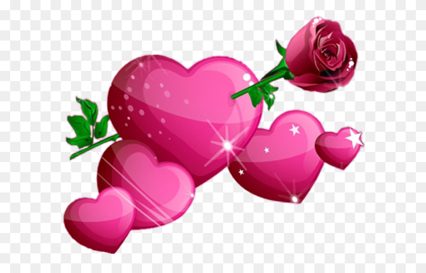 600x479 Valentine's Amor, Corazones - Amor Png