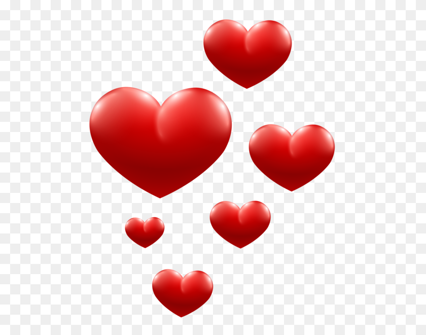 502x600 Valentines Clip Heart, Heart - Heart Gif PNG